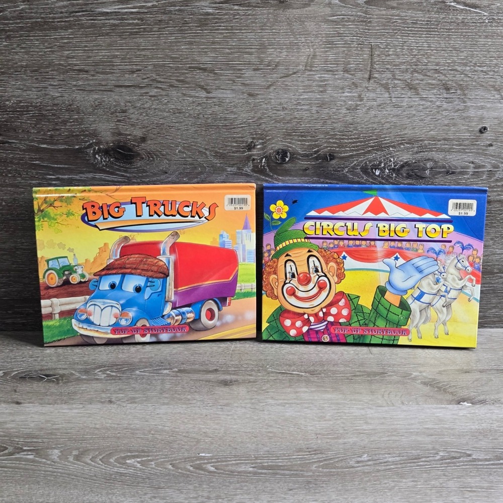 Landoll Grandreams Pop-Up Storybook Set Kids OS Multicolor Vintage 3pc